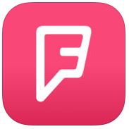 Foursquare app logo from app store