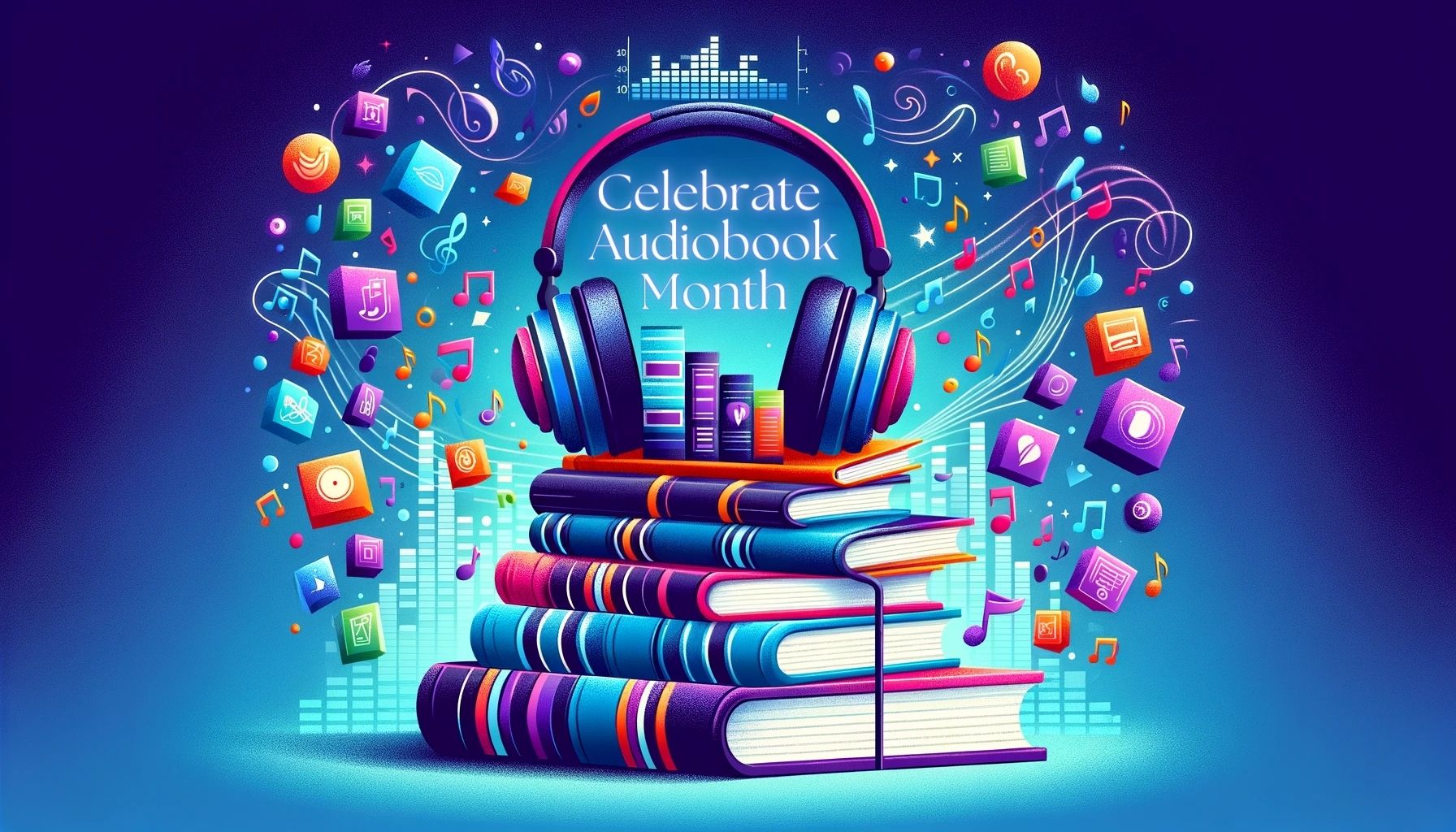 Audiobook Month blog banner